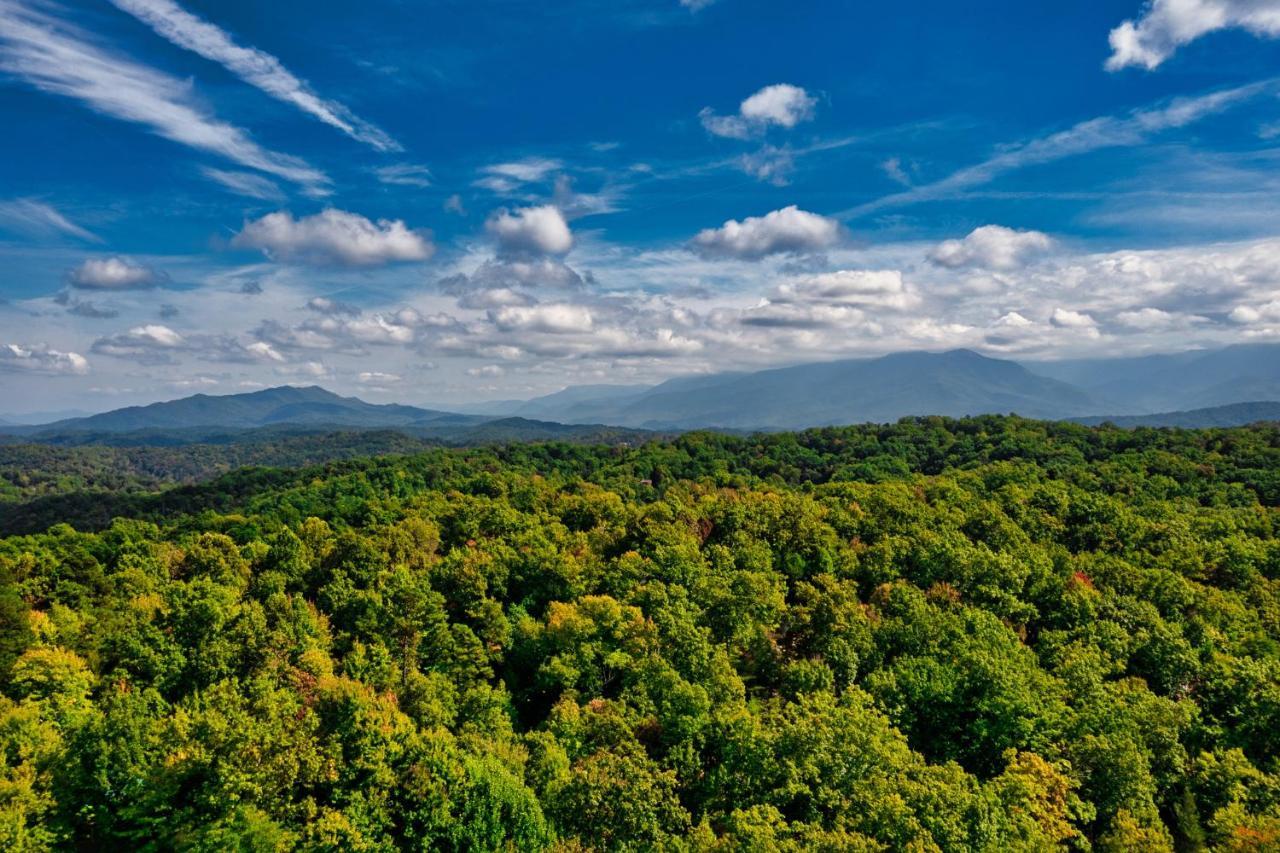 5Bd5B Escape Cabin With 2 Hottubs, Thtr &Game Rm,1Mi To The Parkway! 4Mi To Dollywood - Spring Deal Pigeon Forge Eksteriør bilde