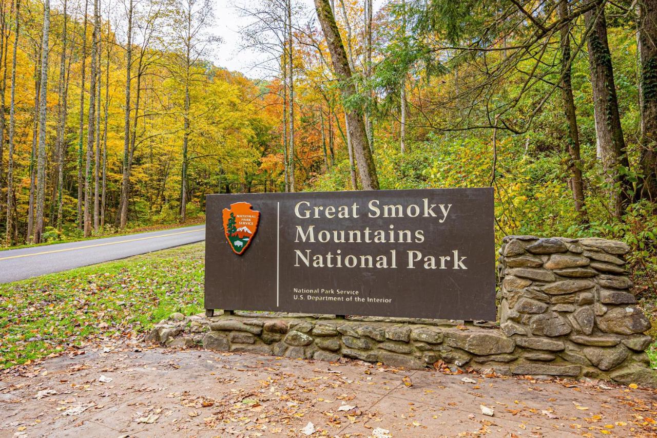 5Bd5B Escape Cabin With 2 Hottubs, Thtr &Game Rm,1Mi To The Parkway! 4Mi To Dollywood - Spring Deal Pigeon Forge Eksteriør bilde